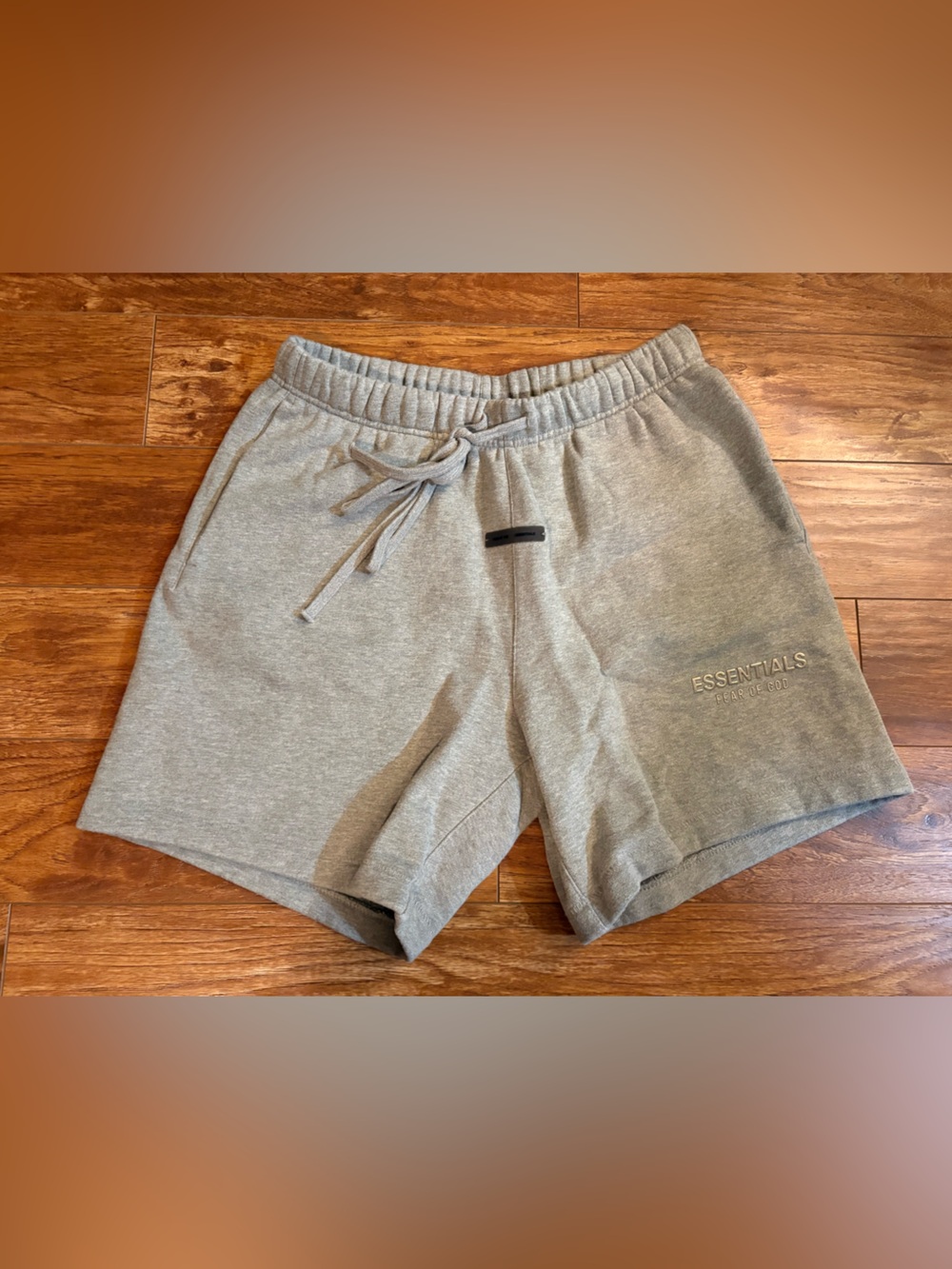 Fear of God Men’s Light Gray Sweat Shorts